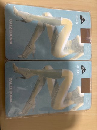 Medias Calzedonia 20 Den Marrón Talla Única