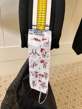 Mochila Portabebés Babybjörn Negra Mesh