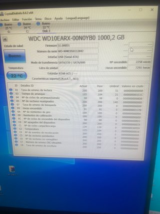 Disco Duro WD 1TB SATA 3.5