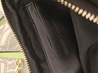 Bolso mini BL negro y verde