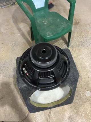 Subwoofer Alpine Negro 12