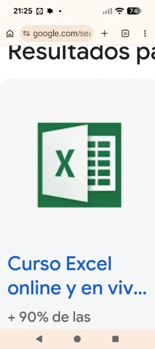 Clases/trabajos de Microsoft Excel