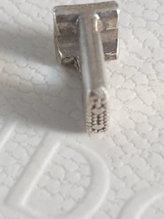 Charm Lettera T Pandora Argento