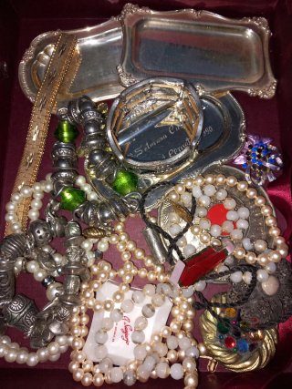 Lote Joyería Bisutería Antigua