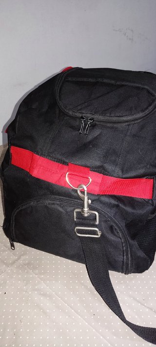 Maleta-Mochila Mars Negra y Roja