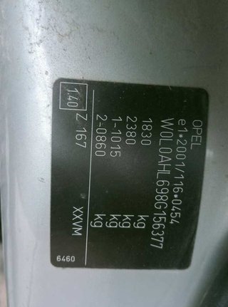 Llanta 6.5jx16h2et39 opel astra h 1.7 cdti 359941