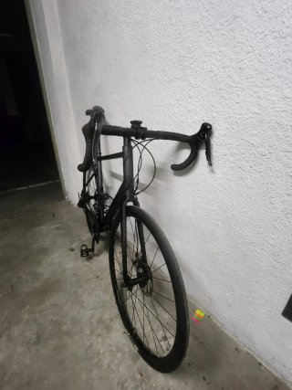 Bicicleta de Carretera TRIBAN 500 XL Negra