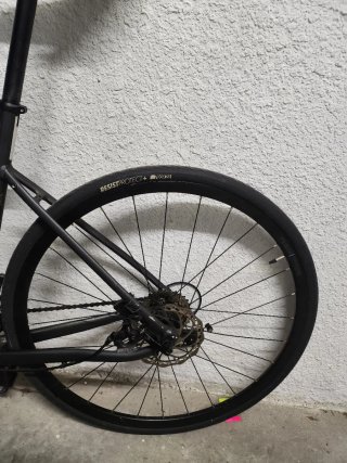 Bicicleta de Carretera TRIBAN 500 XL Negra