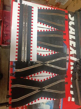 Lote Scalextric 1/32 pistas negras