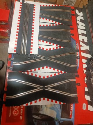 Lote Scalextric 1/32 pistas negras