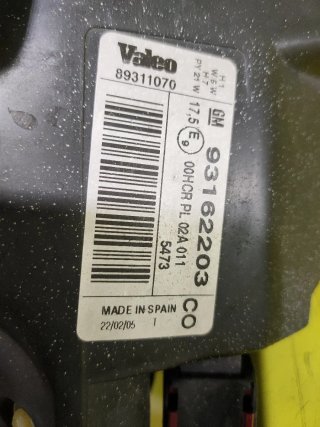 FARO DELANTERO IZQUIERDO OPEL TIGRA Twin Top