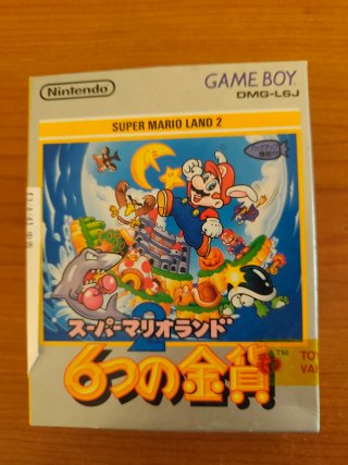 Nintendo Game Boy clásica + Super Mario Land 2 jap