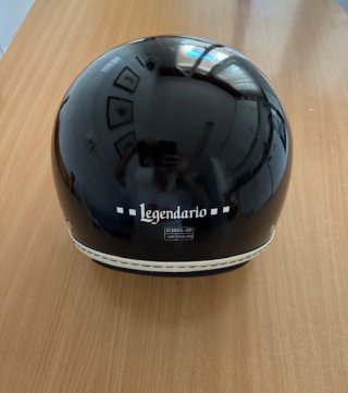 Casco Moto Negro ECER22-05