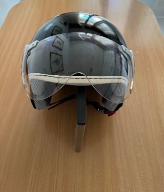 Casco Moto Negro ECER22-05