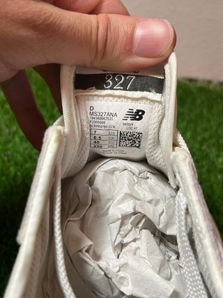 New Balance 327 blancas y Leopardo Talla 40