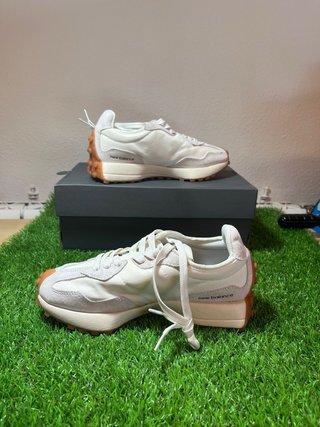 New Balance 327 blancas y Leopardo Talla 40