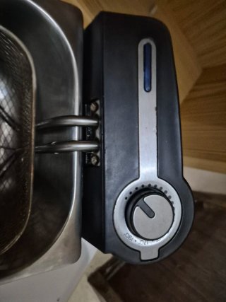 Freidora Eléctrica Acero Inoxidable