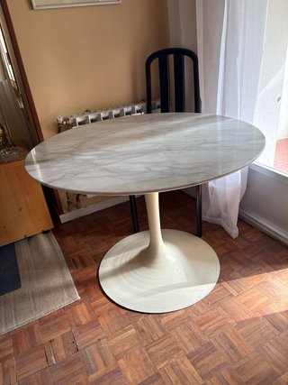 Mesa redonda mármol