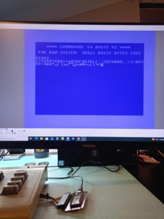 ADAPTER KEYBOARD COMMODORE 64 VIC20 USB VICE PC ++