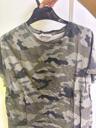 Maglietta Zara militare verde