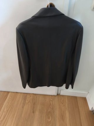 Chaqueta Blazer 100% Piel Marrón