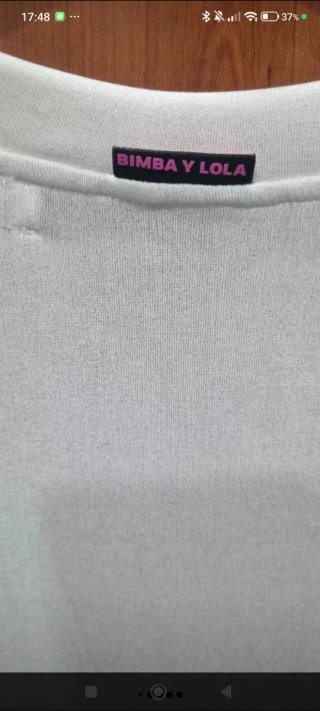 Camiseta Bimba y Lola Blanca