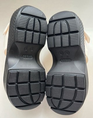 Crocs cangrejeras blancas mujer