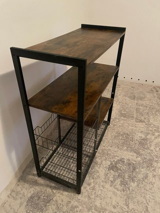 Estantería Cocina Madera y Metal
