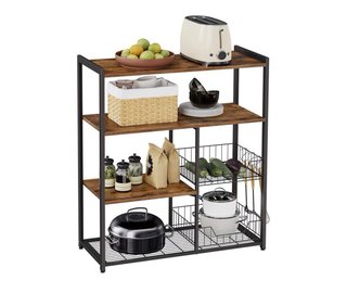 Estantería Cocina Madera y Metal