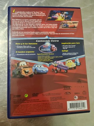DVD Cars Disney Pixar 2006 Dolby Digital