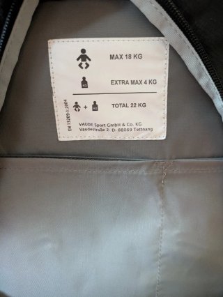 Mochila Portabebés Vaude Shuttle Base