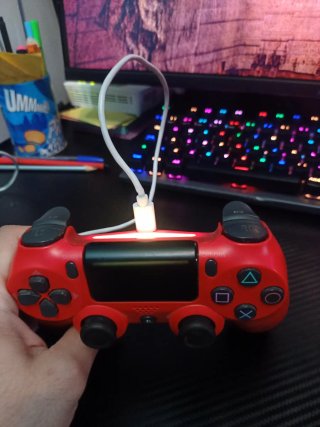 Mando PS4 DualShock 4 Rojo
