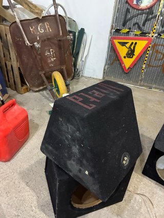 Cajón Subwoofer 12 Vieta Negro