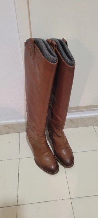 Botas altas mujer cuero talla 38