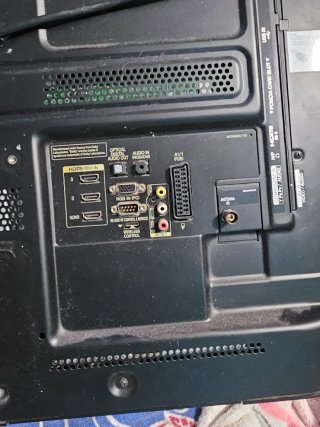 TV LG Negra