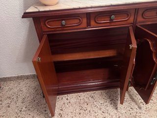 Mueble de entrada de madera