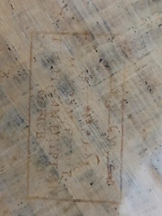 Papiro Egipcio Original con Sello