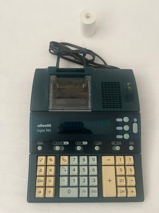 Olivetti Logos 582 Calculadora Impresora