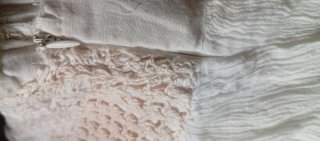 Vestito Gasa Zara Bianco