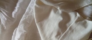 Vestito Gasa Zara Bianco