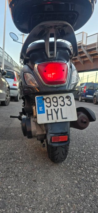 Moto SYM Fiddle 3 Scooter 2014 Negra