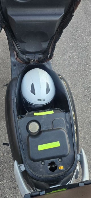 Moto SYM Fiddle 3 Scooter 2014 Negra