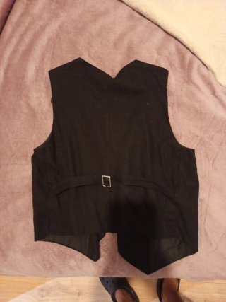 Chaleco negro Pull&Bear Talla M sin estrenar