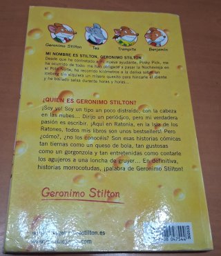 Mi nombre es Stilton, Geronimo Stilton Geronimo...