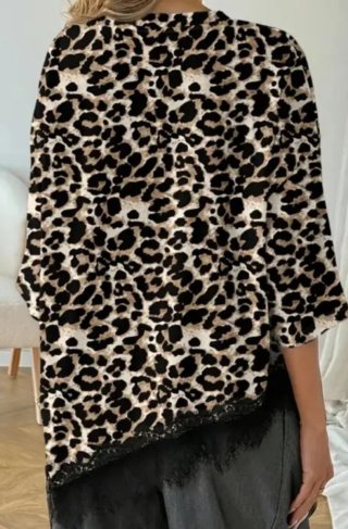 Camiseta estampado print talla L nueva sin etiquet