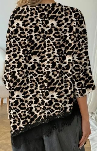 Camiseta estampado print talla L nueva sin etiquet