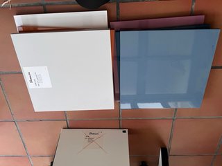 Muestras encimera MOBALPA varios colores