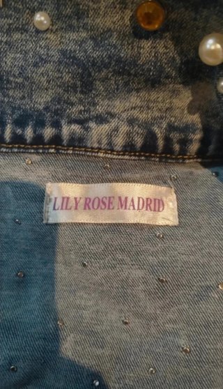Chaqueta Vaquera Lili Rose Madrid Perlas