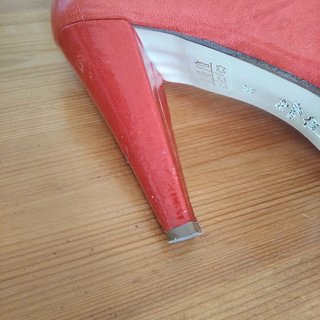 Scarpe Matrix rosse in vera pelle