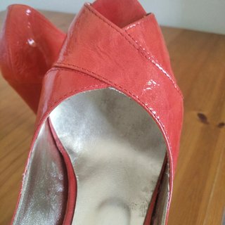 Scarpe Matrix rosse in vera pelle